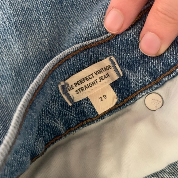 Madewell Perfect Vintage Straight Jeans - Picture 3 of 3